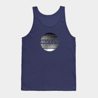 Soccer - silver design Tank Top